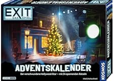 Kosmos 683702 EXIT - Das Spiel - Adventskalender: Der verschwundene Hollywood-Star, mit 24 spannenden Rätseln ab 10 Jahre, Es
