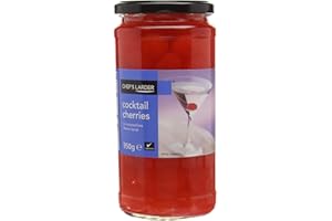 Larder cerises confites du chef au sirop de marasquin adapté aux végétariens 950g pot de verre