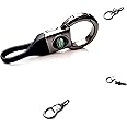JSR PREMIUM KEYCHAIN AND KEYRING LEATHER BELT METALLIC EDITION 2025 COMPATIBLE WITH LAND ROVER