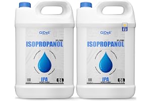 GiDeli Isopropanol 70 % 5 liter rengöringsmedel högeffektiv isopropylalkohol IPA rengöringsalkohol för rengöring av elektroni