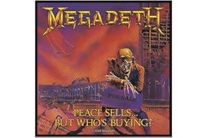 Megadeth Peace Sell But Who's Buying Unisex Patch multicolor Band-Merch, Bands
