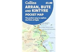 Arran, Bute and Kintyre Pocket Map: The perfect way to explore the Firth of Clyde
