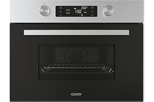 Candy Wave 800 CA4MWNBB6N, forno a microonde con grill, 44 l, 900 W-1750 W, 5 livelli di potenza, manopola girevole, 13 auto, blocco dei bambini, griglia griglia, sbrinamento, segno di fine cottura,