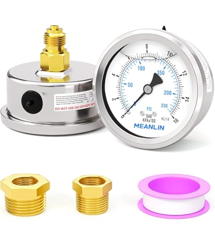 Manometr Glicerynowy 63 Mm 0-250 Bar G1/4 Tylne Za 33.20PLN Z Oława - - (12900166373 - View #11