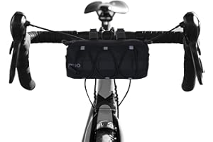 UZIRO Bolsa Manillar Bicicleta Impermeable- Gravel- bikepacking, para Ciclismo – Bolsa Transporte Ciclista
