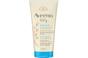 ‎AVEENO Aveeno® baby daily care Body Lotion mit beruhigendem präbiotischem kolloidalem Hafermehl für normale bis trockene, empfindliche Haut, 150 ml