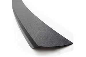 UNDERGROUND PARTS UNLIMITED Underground Parts UP021 Black ABS Rear Bumper Protector Trim Cover Scratch Guard