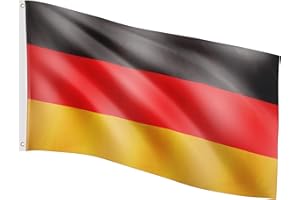 FLAGMASTER Flagge, 30 verschiedene Fahnen zur Wahl, Größe 120 cm x 80 cm, Deutschland