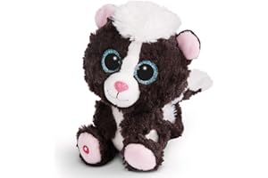 Nici 45562 GLUBSCHIS Cuddly Toy Skunk Suppi 15cm, Star, Pink, 15 cm