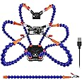 Makerfire Helping Hand Soldering Station Flexible Third Hands Solder Tools Kit 3rd Arms Clamp PCB Holder Accessories