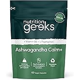 Ashwagandha KSM 66 Complex – 3000mg Enhanced with L-Tryptophan & Vitamin B6 (2 Month Supply) – Ashwagandha High Strength Caps