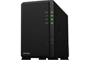 Synology DS218play 16 TB 2 Bay NAS Solution | Installed with 2 x 8 TB Toshiba N300 Drives