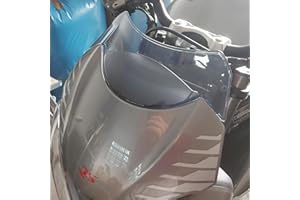 Lorababer Déflecteur de Pare-Brise d'extension de Pare-Brise pour Moto Compatible avec T-riumph Street Triple RS765 R765 RS/R 2020 2021 2022 Spoil Carénage (légère fumée)