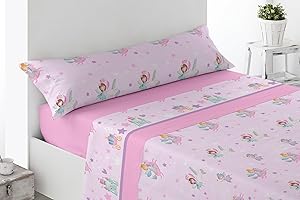 Cabello Textil Hogar Juego de sábanas Infantiles de Microfibra cepillada Extra Suave, con 3 Piezas, Varios diseños y Medidas (Adas, Cama de 105 cm (105x200cm))