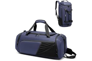 MOULYAN Gym Duffle Bag wasserdichte Sport Duffel Taschen Reise Weekender Tasche für Männer Frauen Übernachtung Tasche mit Schuhfach