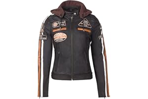 URBAN 5884 Women's Motorcycle Jacket with Protectors