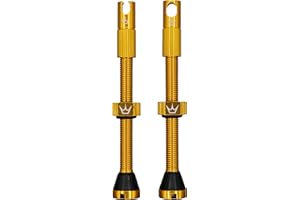 Peaty's X Chris King MK2 valvole senza camera d'aria Presta, chiave per raggi e tappi di rimozione del nucleo della valvola, per mountain bike, bici da strada e ghiaia, compatibile con inserti,