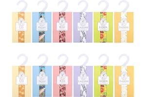 DUTIFUL Duftsäckchen Kleiderschrank Kleiderschrank Dufterfrischer Kleiderschrank Duft Wäscheduft Schrank Duft für Kleiderschrank Kleiderbügel Duftsachets Schrankdeo Geruch Sachet für Closet, Auto, Schuhregal