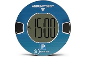 ‎OOONO OOONO P-DISC NO1 - Elektronische Parkscheibe mit Zulassung fürs Auto - Automatische Digitale Parkscheibe Elektrisch mit Zulassung vom KBA nach StVO - Elektrische Parkuhr Auto zugelassen