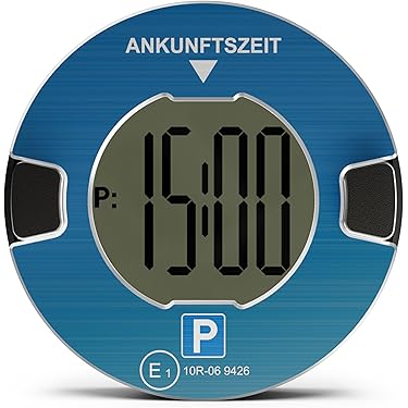 CARALL 2 Stuks Parkeerschijven Voor De Auto, Van Hard Kunststof, Met Houder Voor Notities Voor Korte Zenders Dubbelzijdig Afmetingen 80 X 60 Mm