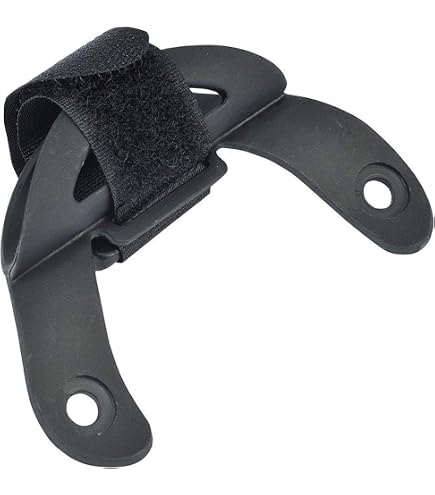 VGOL Lot De 4 Supports De Pompe à Vélo En Nylon Noir - Diamètre 20 Mm, Compatible Route Et VTT, Fixation Solide Et Rapide