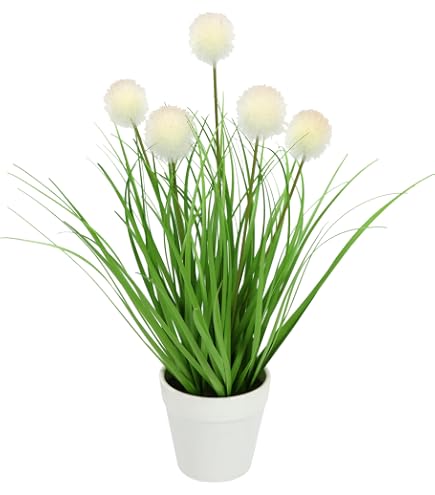 Künstliches Fuchsschwanzgras Im Topf - 4er Set, Je 67 Cm Hoch, Täuschend Echte Deko
