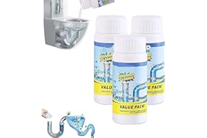 DILAMINAQI Gluckaro Abflussreiniger, Value Pack Pohrreiniger, Gluckaro Reiniger, Sink Drain Cleaner with Active Foam for Kitchen, Bathroom, Toilet & Balcony (3)