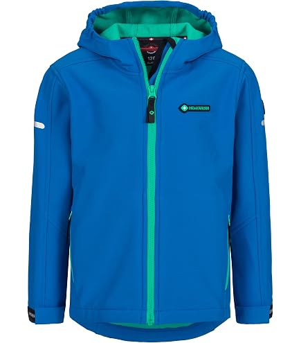Killtec Veste Softshell Garçon Avec Capuche – Déperlante 10 000 Mm, Coupe-Vent, Imprégnation Sans Fluor