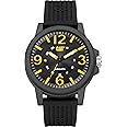 CAT Groovy Men Watch, 44.5 mm case, Polycarbonate case, Silicone Strap