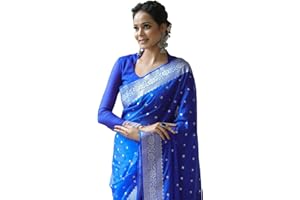 Avantika Fashion Banarasi-Sarees für Damen, Kanjivaram-Stil, weiche Seide, mit Bluse, für Frauen