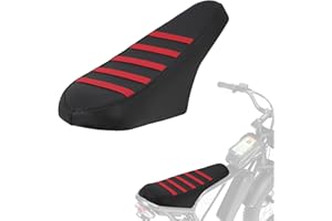 IUVWISN Non-Slip Seat Cover Compatible Fit for Ridstar Q20/Q20 Pro Lite EBike E-Bike, Electric Bike Soft Seat Cover Red