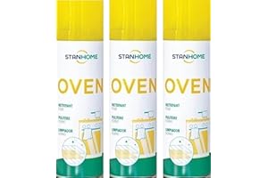 NO MARCA Oven Stanhome Pulitore Spray Per Forno - 3 Confezioni