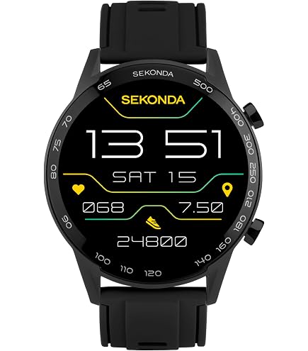Sekonda Orologio Sportivo Da Uomo 1917 - Quadrante Nero - Modello 1917-AMZUK