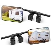 KAOLALI Mirrors Caravan Car Rearview Mirrors Caravan Rearview Mirrors | 2 Pieces External Mirrors for Caravan, Car, for Trail