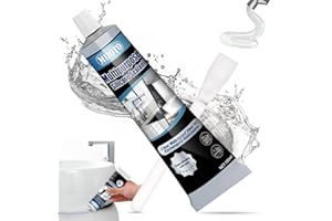 Miioto Silicone Antimuffa per Doccia, Silicone Trasparente Sigillante Doccia - per Bagno Antimuffa, Usato per silicone Bagno/Cucina/Bicchiere/Interni ed Esterni -100ml