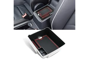 YEE PIN Bandeja de Guantera Tiguan 2 2016-2022 para Apoyabrazos Caja de Consola Central, Bandeja Reposabrazos Almacenar Artículos Pequeños Interior Accesorios