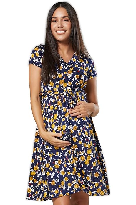 Vestido Rayas Amazon Vestidos De Embarazada Vestidos De Rayas