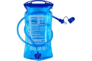 JOYHILL Poche Hydratation 3L 2L 1,5L Grand réservoir d'eau à Ouverture de 3 litres, étanche à l'eau Militaire, Sac de Rangement pour vélo
