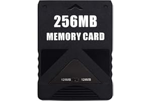 Gamer Gear High-Speed Game Memory Card - Compact and Portable PS2 Memory Card - Durable and Affordable Playstation 2 Memory Card - 256MB Memory Cards for Sony Playstation 2 Ps2 Consoles Game