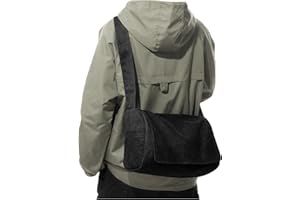 VENATIN Umhängetaschen Herren aus Canvas, Vintage Canvas Messenger Bag, Laptoptasche 15.6 Zoll Arbeitstasche Herren, Lehrertasche Herren Tasche Männer