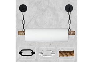 DEKAZIA® porta rotolo da cucina nero legno portarotolo da cucina portarotolo da cucina porta scottex da parete porta rotolone da muro portarotoli da cucina da parete accessori per cucina portascottex