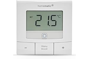 Homematic IP Temperature and Humidity Sensor, 154666A0 Blanco