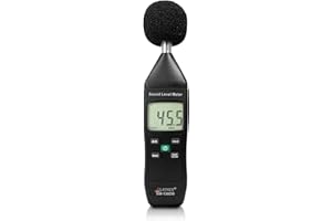 LATNEX SM-130DB Digital Decibel Meter Reader and Sound Level Type 2 with Calibration Certificate. Measurement Device for Environmental Mechanical Noise Monitor - Manufacturing, Office, Classroom