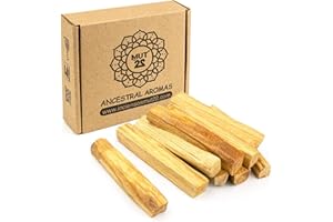 MUT22 Palo Santo 100 gr Legno Naturale Sacro per Bruciare e Purificare - Qualità Premium, Origine Perù, Bursera Graveolens, Sahemerium Naturale e Pulizia Delle Energie Negative
