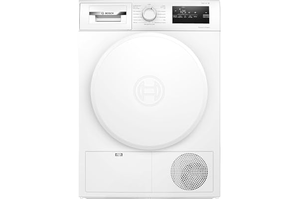 Bosch WTH8300DFR, Série 4, Sèche linge, Pompe à chaleur, 8 kg, Blanc