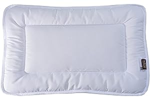 Sei Design Oreiller bébé 40x60 cm de qualité avec taie en Microfibre, Design Papillon - Extra Doux et câlin. Idéal pour Les Personnes allergiques.