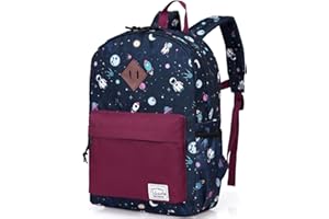 VASCHY Kids School Backpack Rucksack for Boys Girls Children's Toddler Backpack Kindergarten Book Bag with Chest Buckle