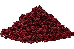 BMDP - Piedra Coloreada Decorativa - Piedras Acuario – Piedras Decorativas - Gravilla para Plantas Y Macetas – Pecera – Terrario Plantas – Decoracion Jardin Exterior -Grano 6-9 mm (2, Burdeos)