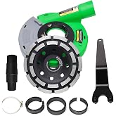 Diment Power Suction Cap for Angle Grinder with Brush Crown, 115/125 mm
