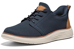 HEEZ Chaussure Homme Ville, Respirant et Décontracté Chaussures Oxfords pour Hommes, Léger Chaussures sans Lacets Chaussure de Marche Homme pour Bureau Costume Mariage